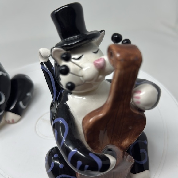 Annaco Creations 2 black and white Cats 2001 - Picture 8 of 12